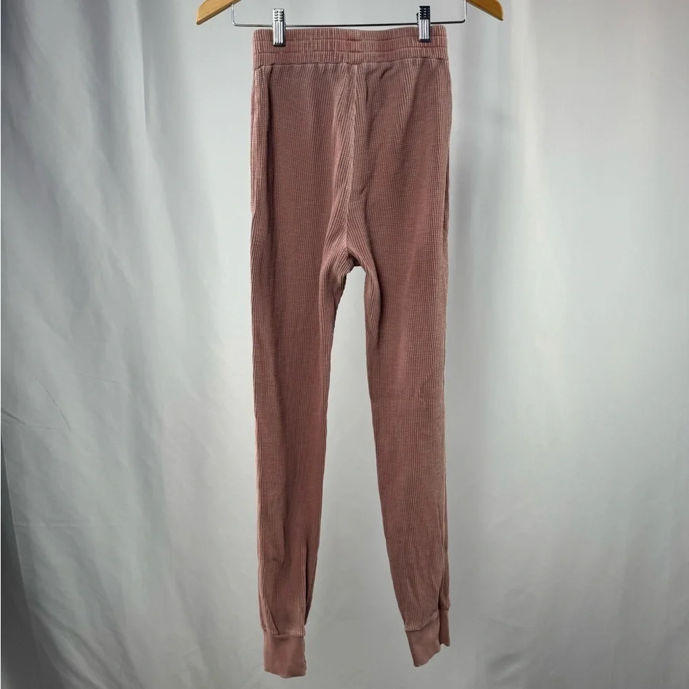 Tularosa Green The Vista Henley‎ Top & Legging in Rose Pink Size Extra Small